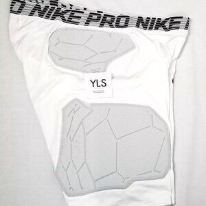 NIKE PRO HYPERSTRONG COMPRESSION SHORTS PADDED WHITE AQ0751-100 MEN'S 4XL